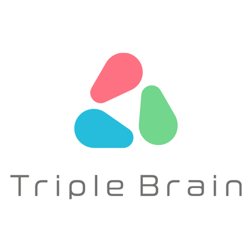 「株式会社Triple Brain」のロゴが表示されています。